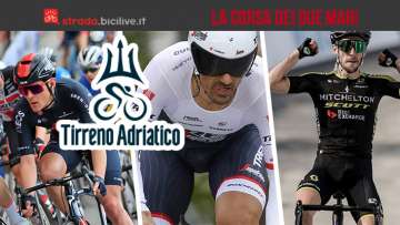 La storia della competizione ciclistica Tirreno-Adriatico detta la Corsa dei due Mari