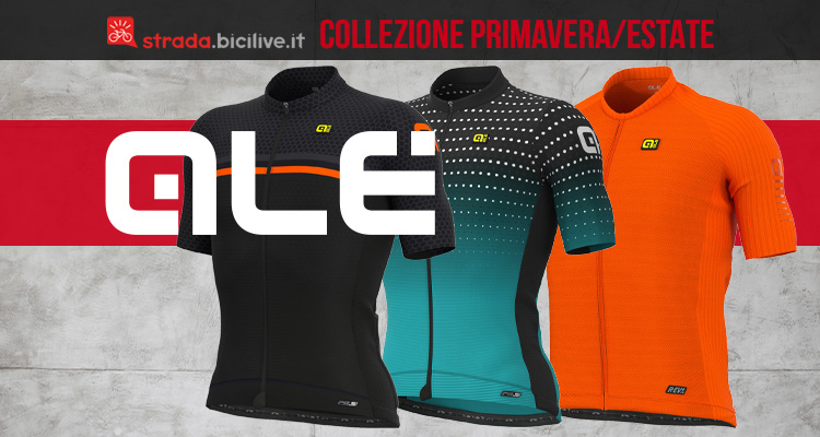 La nuova collezione primavera/estate 2021 delle maglie tecniche da ciclismo Alècycling