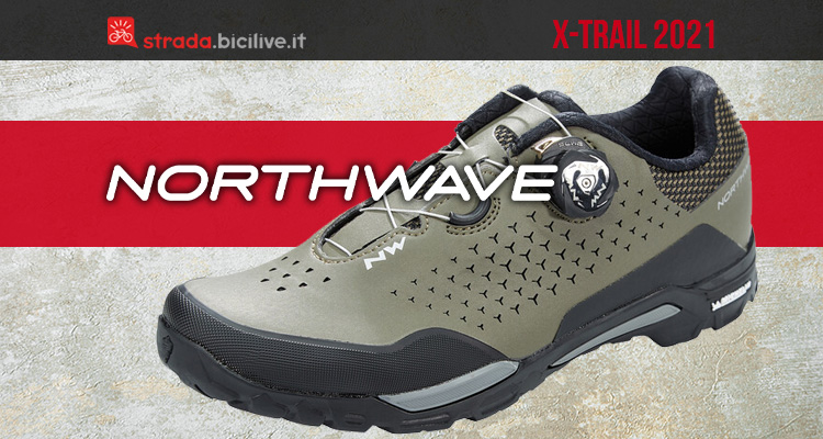 La nuova scarpa per mountainbike e bici gravel Northwave X-Trail Plus 2021