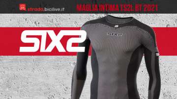 La nuova maglia tecnica intima per i ciclisti Six2 TS2L BT 2021