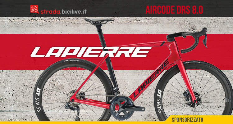 La nuova bici da strada Lapierre Aircode DRS 8.0 2021