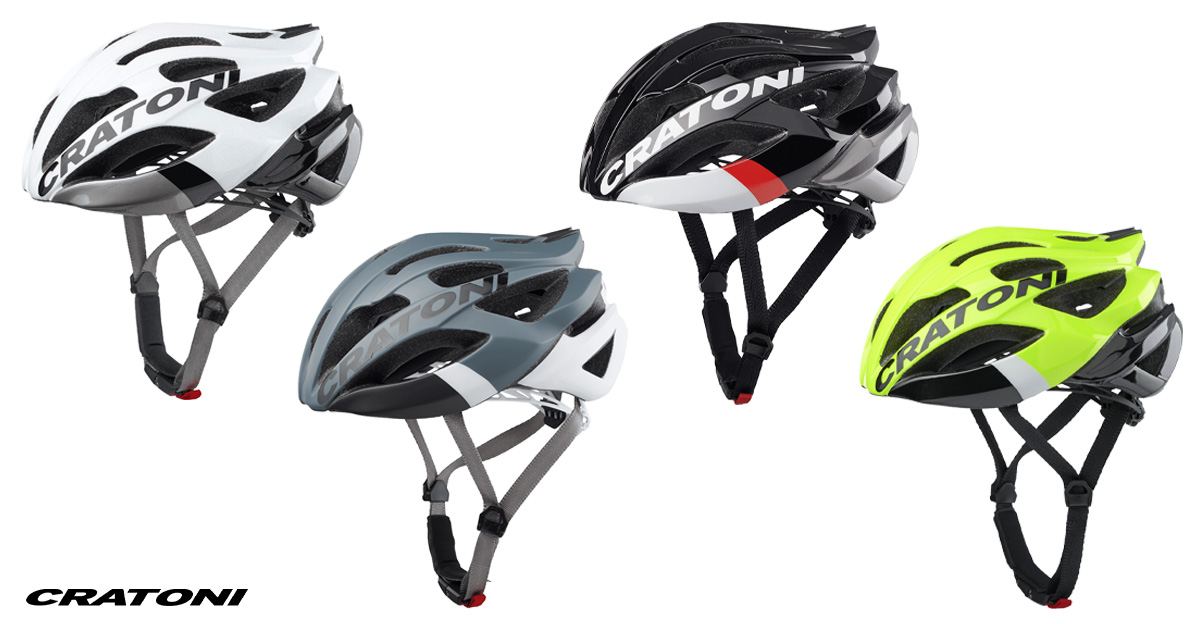 Le colorazioni del nuovo casco per bici da corsa Cratoni C-Bolt