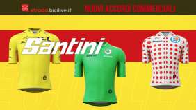 Santini chiude nuovi accordi commerciali nel 2021 con Tour de France e UCI