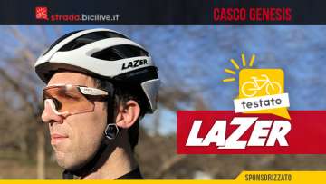 Il test di Sergio Viganò per BiciLive del nuovo casco per bici da strada Lazer Genesis 2022