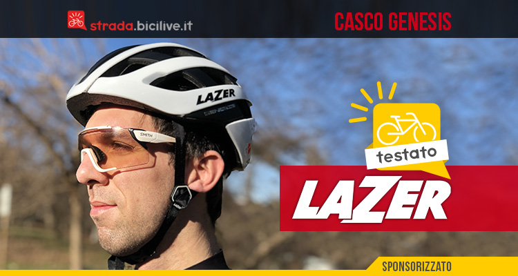 Il test di Sergio Viganò per BiciLive del nuovo casco per bici da strada Lazer Genesis 2022
