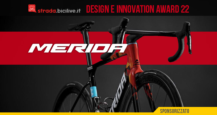 La nuova bici da strada Merida Scultura vincitrice del Design e Innovation Award 2022