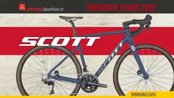 La nuova bici da corsa Scott Speedster 10 2022