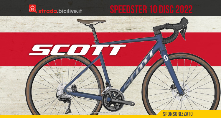 La nuova bici da corsa Scott Speedster 10 2022
