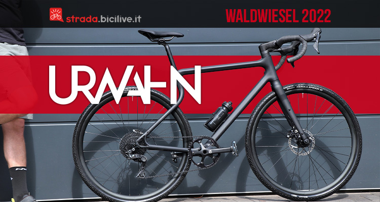 La nuova bicicletta da gravel stampata in 3d Urwhan Waldwiesel 2022