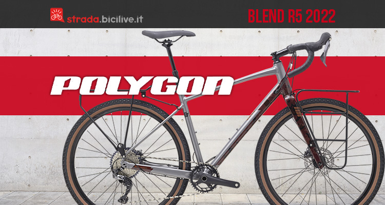 La nuova bicicletta da gravel Polygon Blend R5 2022