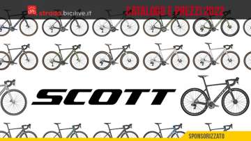 Il catalogo e i prezzi delle nuove bici da corsa e gravel Scott 2022