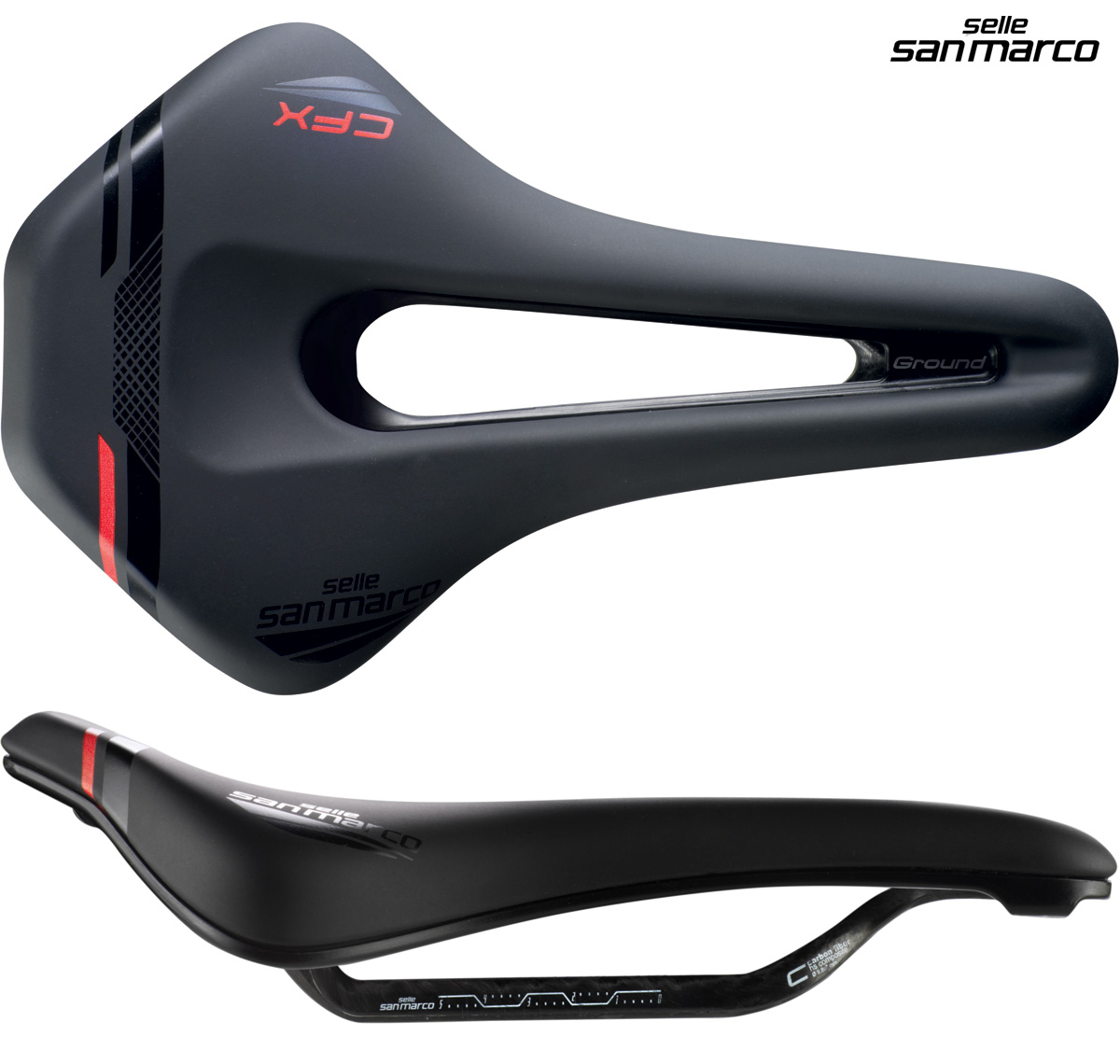 Sella 2022 Ground Open-fit Carbon FX di Selle San Marco
