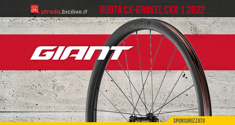 La nuova ruota per bici da ciclocross e gravel CXR 1 2022