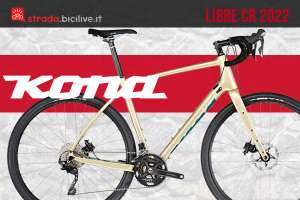 Kona Libre CR 2022: bicicletta gravel con telaio in carbonio