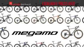 Il catalogo e i prezzi delle nuove biciclette da strada e gravel Megamo 2022