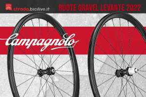 Campagnolo Levante 2022: ruote gravel in carbonio