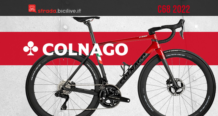 Colnago C68 2022: bici da corsa in carbonio