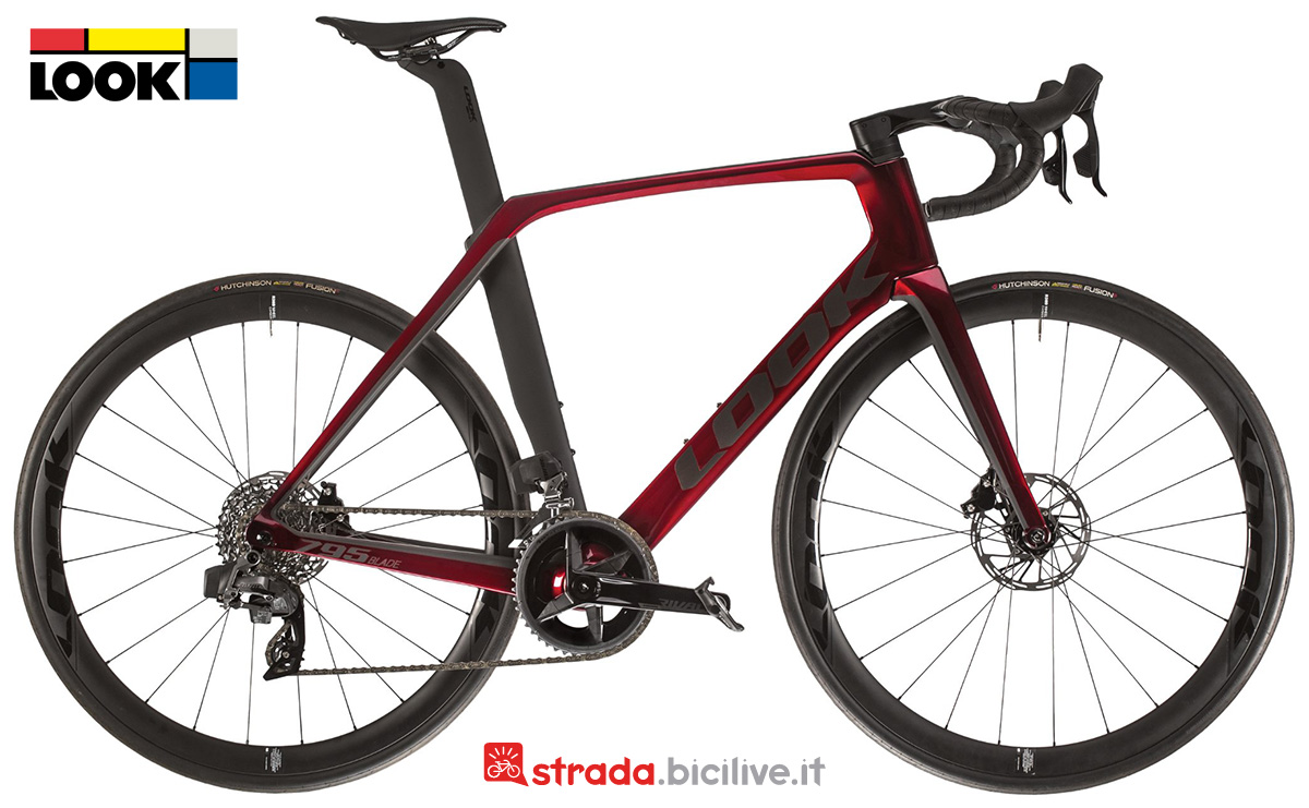 La nuova bici da corsa Look 795 Blade Interference Red Mat Glossy 2022