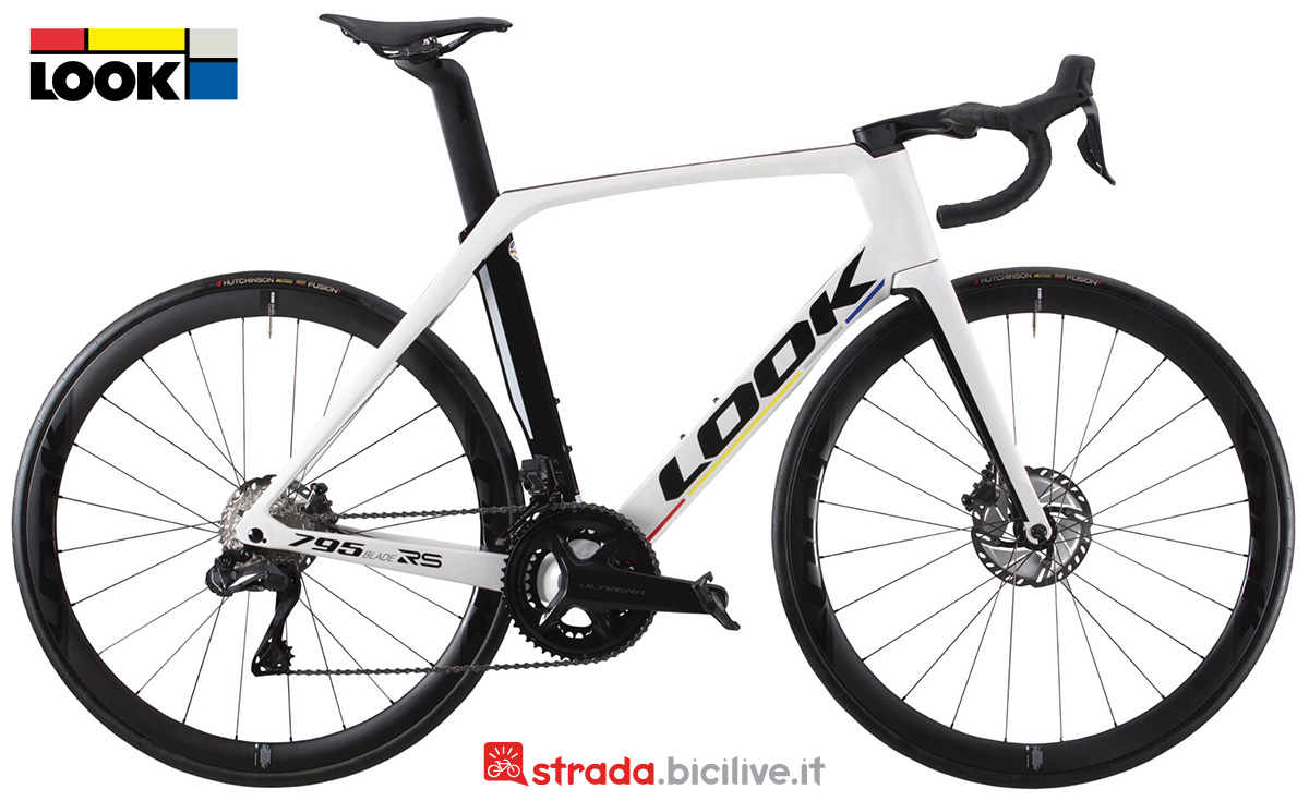La nuova bici da strada Look 795 Blade RS Proteam White Full Glossy 2022