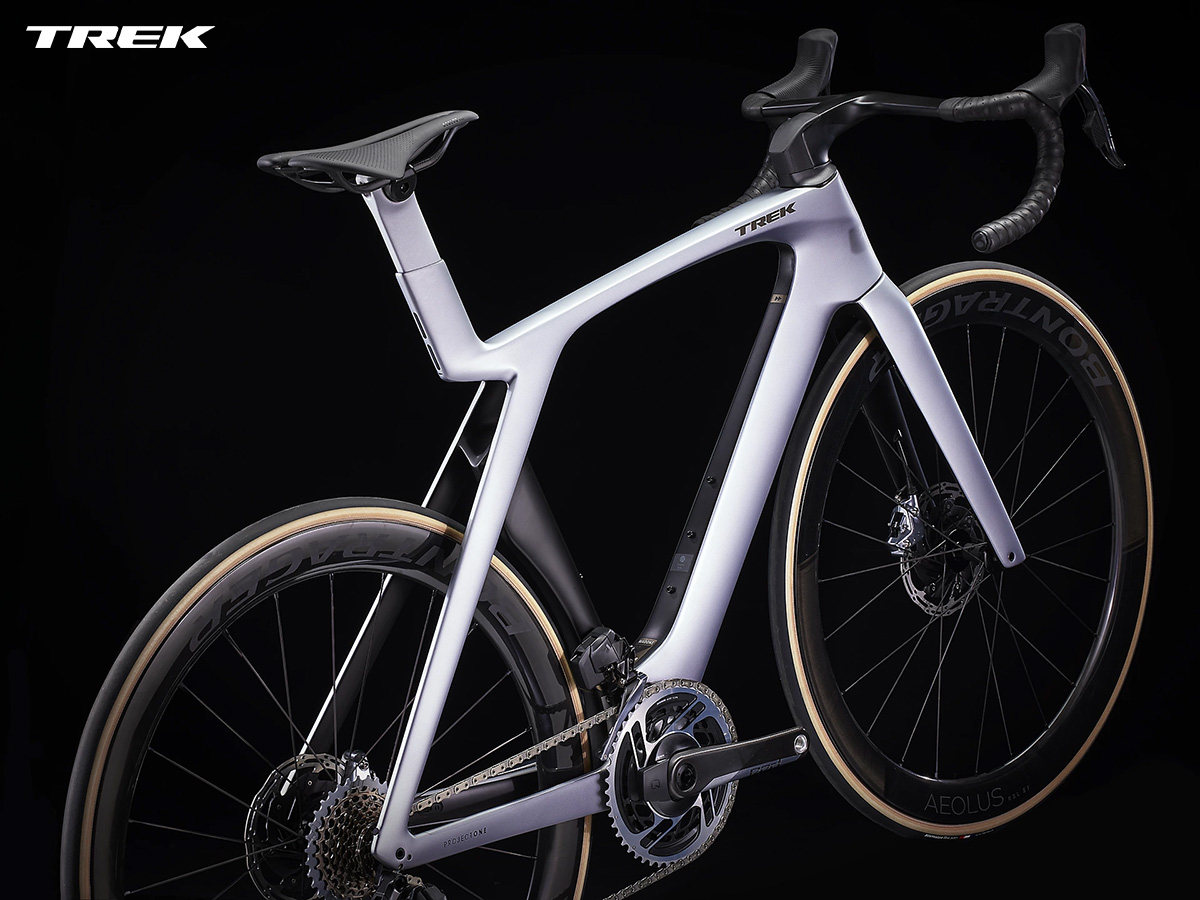 Il telaio delle nuove bici da corsa Trek Madone SLR 2023