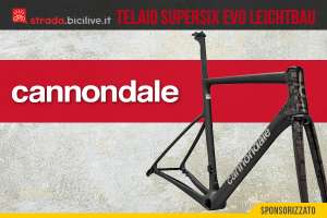 Il nuovo telaio ultraleggero per bici da corsa Cannondale Leicthbau 2022