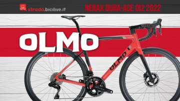 La nuova bicicletta da strada Olmo Nerax Dura-Ace Di2 2x12 Disc 2022
