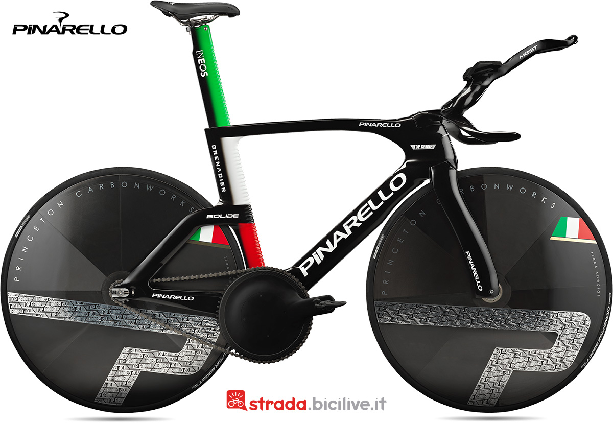 La nuova bicicletta da pista Pinarello Bolide F HR 3D 2022