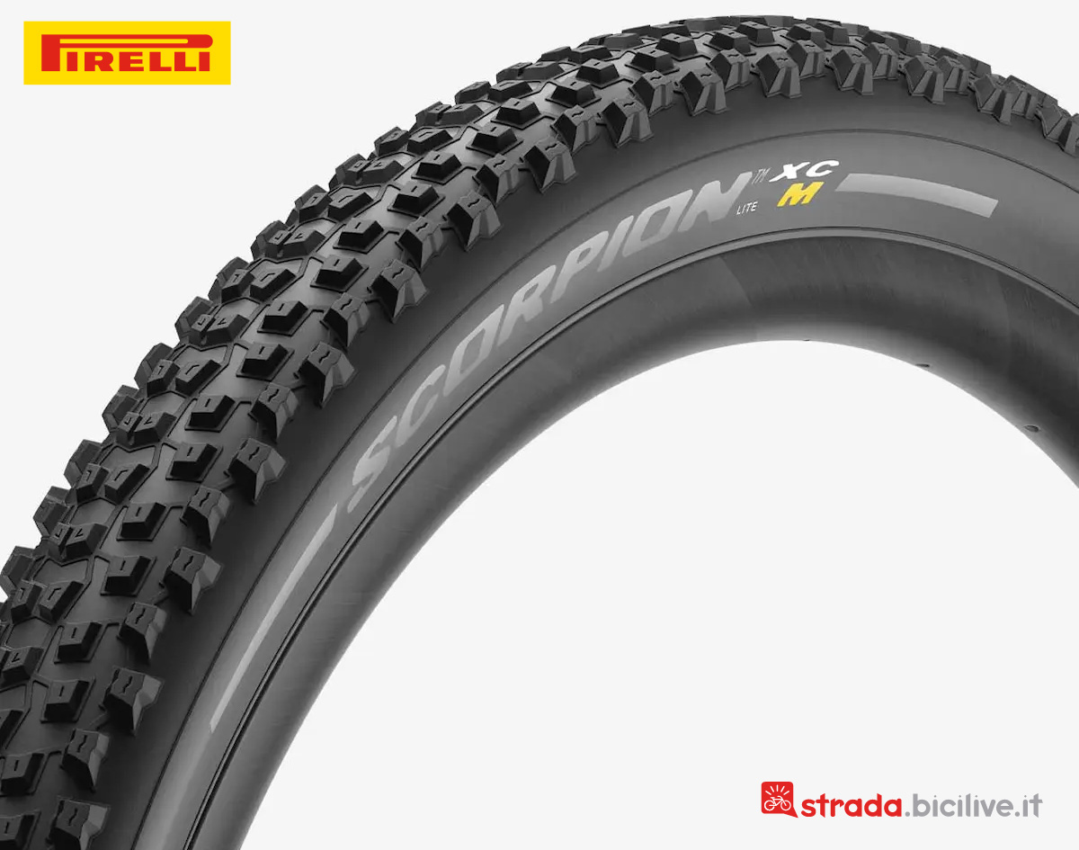 Il nuovo pneumatico per mountainbike Pirelli Scorpion XC M 2022