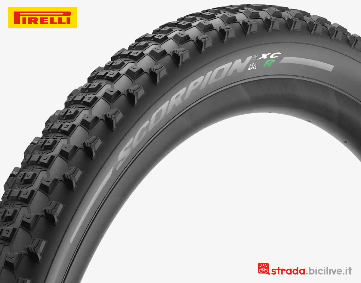 Il nuovo pneumatico per mountainbike Pirelli Scorpion XC R 2022