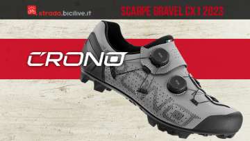 La nuova scarpa per bici gravel Crono CX1 2023