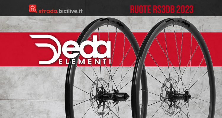 Le nuove ruote per bicicletta da corsa Deda Elementi RS3DB 2023