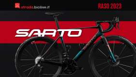 La nuova bici da corsa all road Sarto Raso 2023